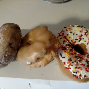 Puffy Cream Donut Plus - Blueberry cake, maple cruller, frosted rased - Donuts Near Me - Eagan, Minnesota Puffy Cream Donut Plus - Blueberry cake, maple cruller, frosted rased - Donuts Near Me - Eagan, Minnesota