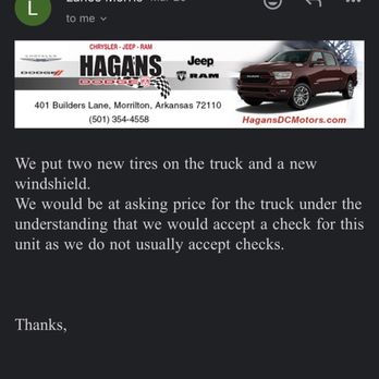 Hagans Dodge Chrysler Motors - Car Dealers Near Me - Morrilton, Arkansas Hagans Dodge Chrysler Motors - Car Dealers Near Me - Morrilton, Arkansas