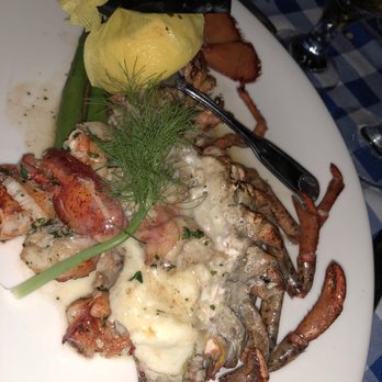 Le Languedoc Inn & Restaurant - Lobster with polenta. So much food - this is only half! - French Near Me - Nantucket, Massachusetts Le Languedoc Inn & Restaurant - Lobster with polenta. So much food - this is only half! - French Near Me - Nantucket, Massachusetts
