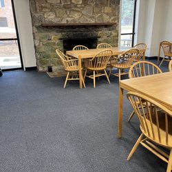 Loudoun County Public Library - Purcellville - There's a fireplace
