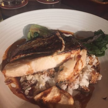 Saint & Second - Sake Katsu black Bass.. Wouldn't recommend - New American Near Me - Long Beach, California