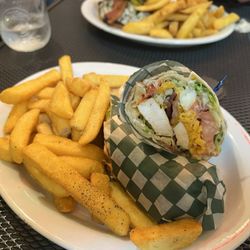 Bubi's Awesome Eats - Clubbed Chicken Wrap