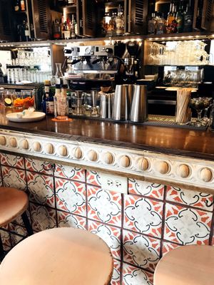 Photo of Bar Bombón - Philadelphia, PA, US. Tiled bar