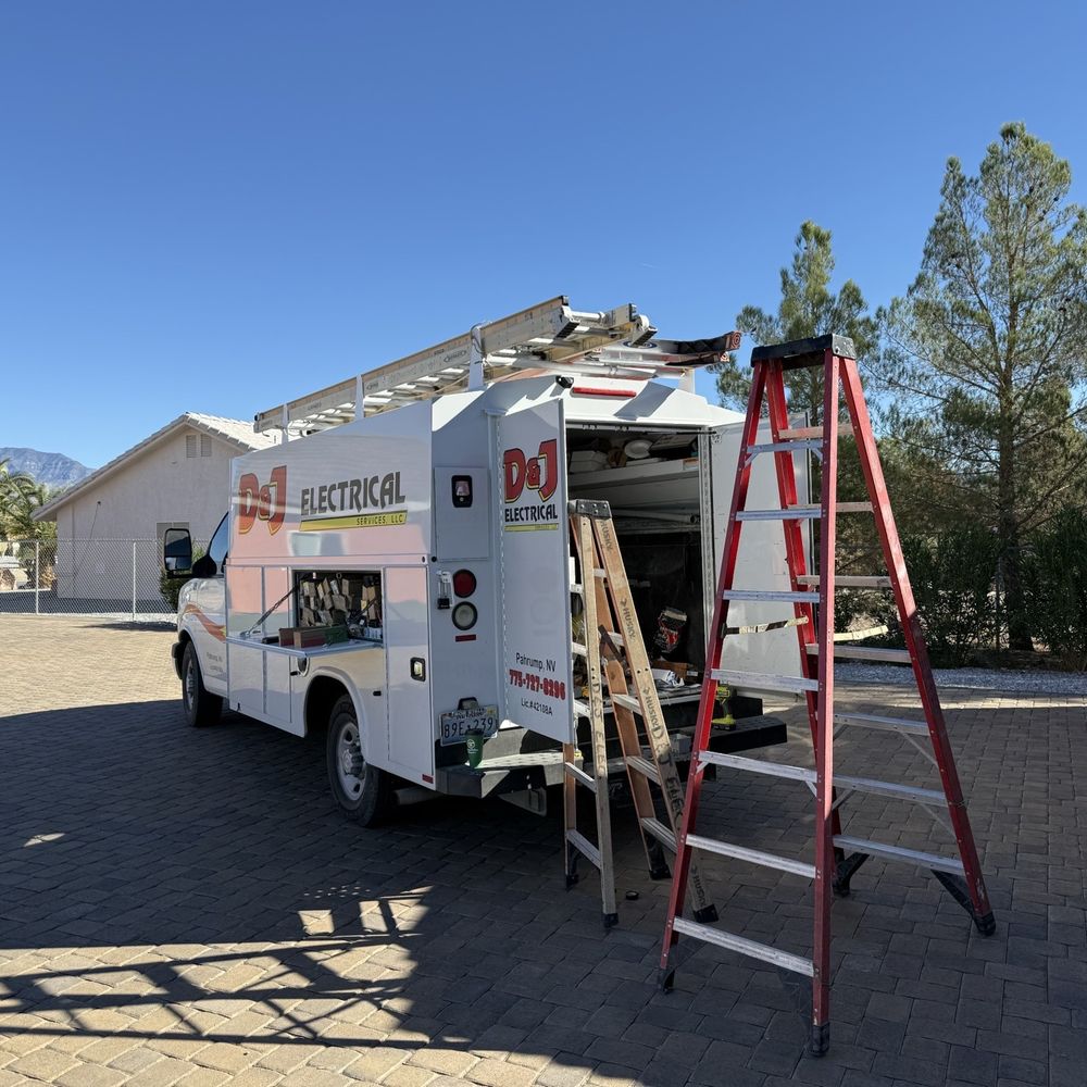 D & J Electrical Services - Work truck - Electricians Near Me - Pahrump, Nevada