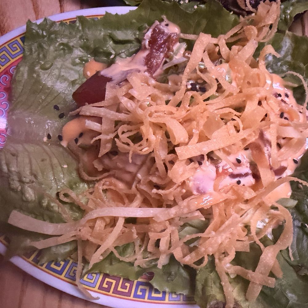 Wong's Tacos - Tuna Poke Lettuce Wrap - Asian Fusion Near Me - Raleigh, North Carolina Wong's Tacos - Tuna Poke Lettuce Wrap - Asian Fusion Near Me - Raleigh, North Carolina