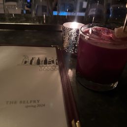 Cocktail with beet juice Cocktail with beet juice