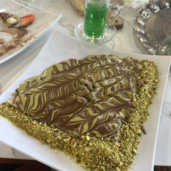 Nour's Cafe - Pistachio and Nutella crepe - Cafes Near Me - Sacramento, California