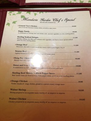 Menu photo 6 Mandarin Garden Sandy, UT