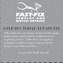 Fast-Fix Jewelry and Watch Repairs - Hurst