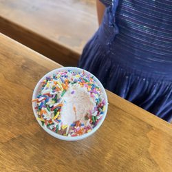 Ocean Isle Creamery - Barbie with rainbow sprinkles size small