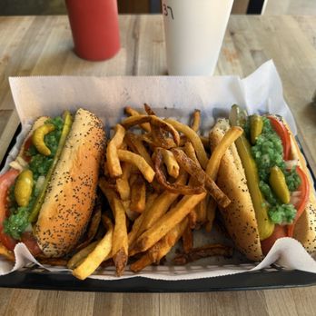 Wrigleyville Grill - Chicago Dog Special - Hot Dogs Near Me - San Antonio, Texas
