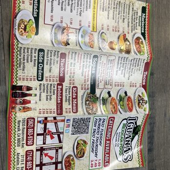 Iguana's Mexican Food - Menu - Mexican Near Me - Norwalk, California