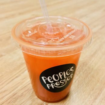 People's Pressed - Soulshine juice-carrot, apple, lemon, ginger - Juice Bars & Smoothies Near Me - New Bedford, Massachusetts