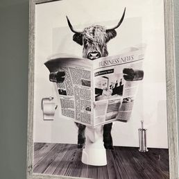 Amazing bathroom art Amazing bathroom art