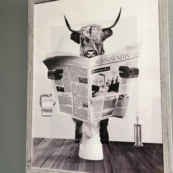 Harvey Johns Steakhouse - Amazing bathroom art - Steakhouses Near Me - Angier, North Carolina Harvey Johns Steakhouse - Amazing bathroom art - Steakhouses Near Me - Angier, North Carolina