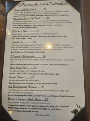 Menu photo 2 Bumpa’s Charleston, SC