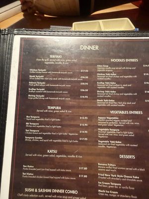 Menu photo 2 Tsukiyomi Sushi Winter Haven, FL