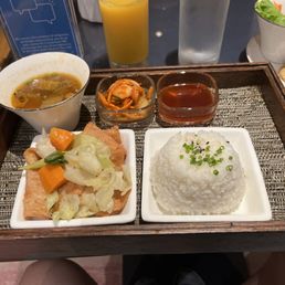 Korean platter tonight