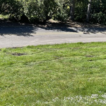 IBEX Roof - Gutter people destroy my yard and left ruts after I told them not to drive through the yard. - Roofing Near Me - Vancouver, Washington
