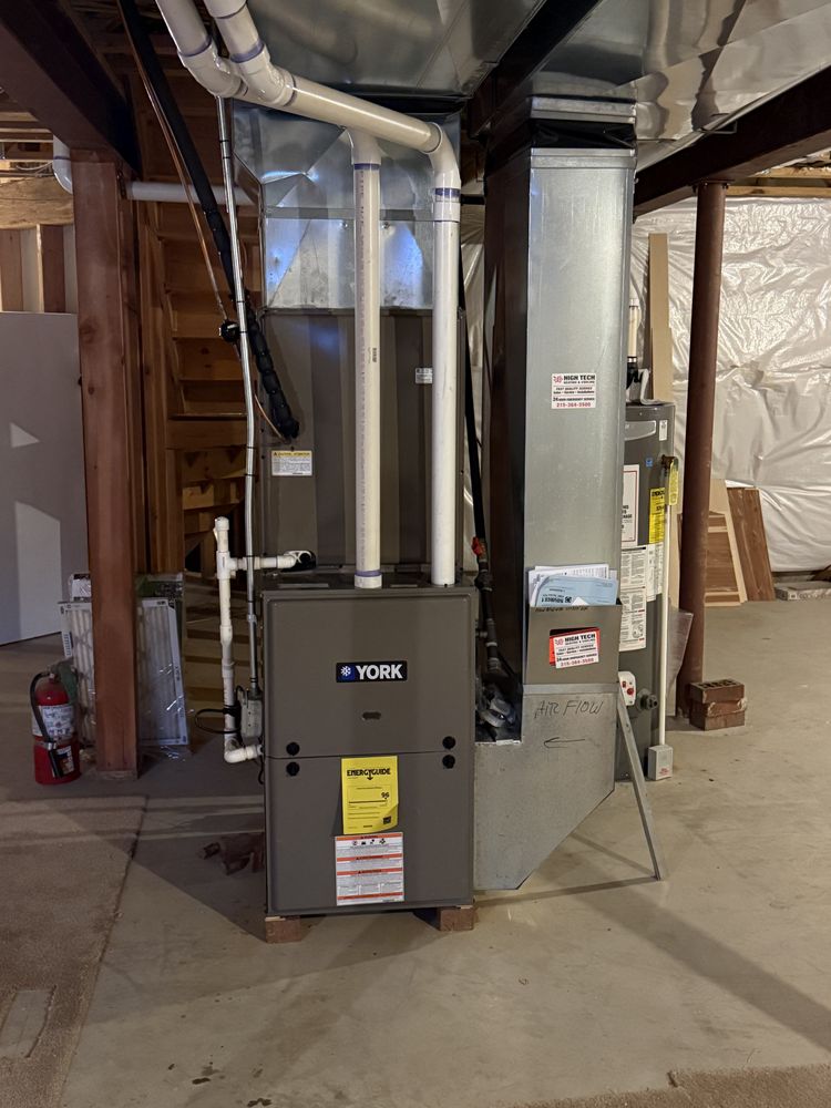 Slide of High Tech Heating and Cooling