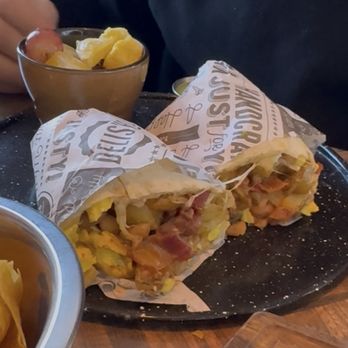 Cafe Silvestre - Stuffed Breakfast Burrito - Mexican Near Me - West Valley City, Utah