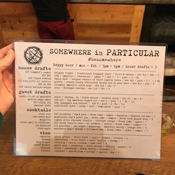Somewhere in Particular Brewing - Brewpubs Near Me - Columbus, Ohio