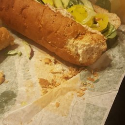 What a joke. "Fresh" bread. What a joke. "Fresh" bread.