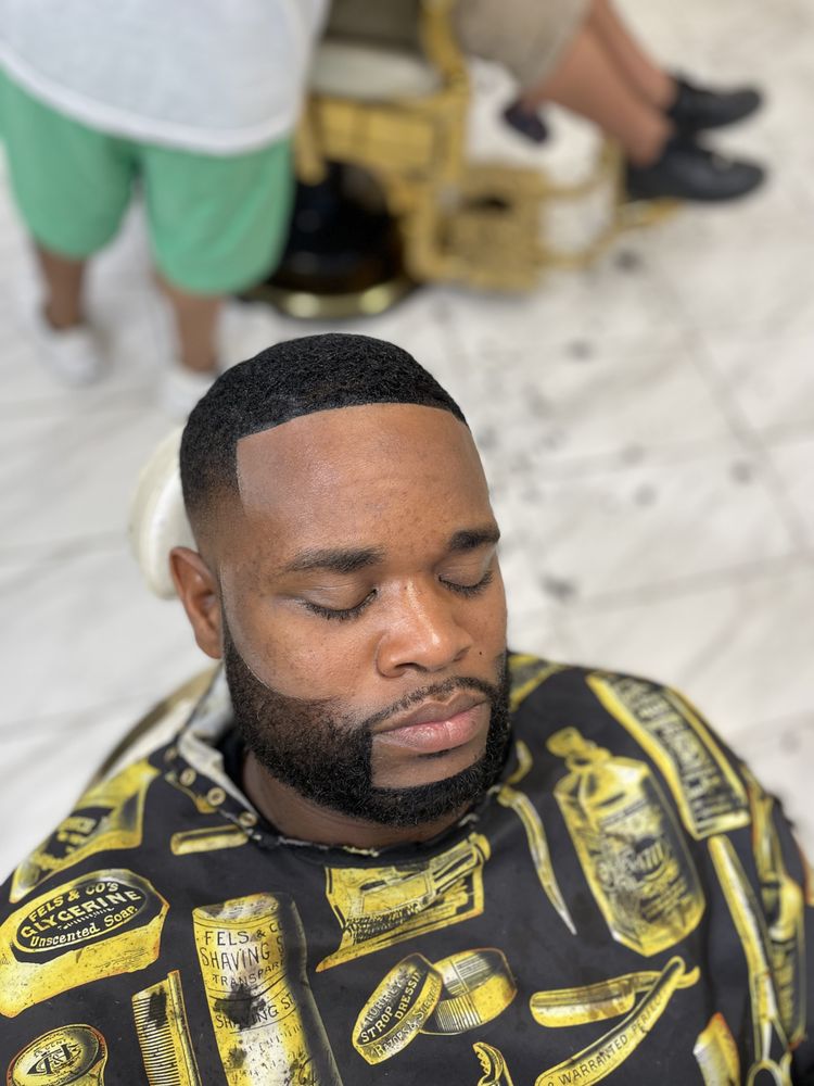 Kut & Shave Barbershop Logo