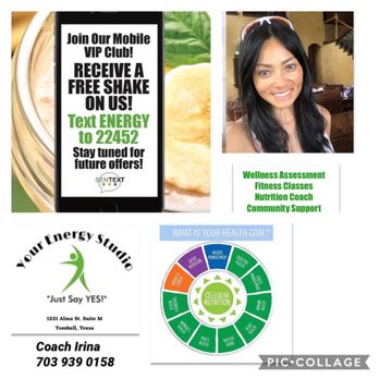 Your Energy Studio - Come try out one of our taaty shakes on us! just text the word ENERGY to 22452 - Boot Camps Near Me - Tomball, Texas Your Energy Studio - Come try out one of our taaty shakes on us! just text the word ENERGY to 22452 - Boot Camps Near Me - Tomball, Texas