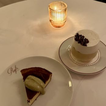 Raf's - Ricotta cheesecake and white chocolate pudding - Bakeries Near Me - New York, New York