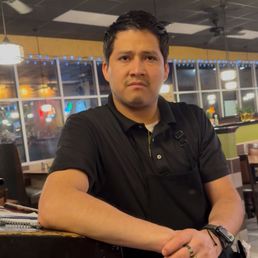 The staff that called us putas looking as if he didn't say it! The staff that called us putas looking as if he didn't say it!