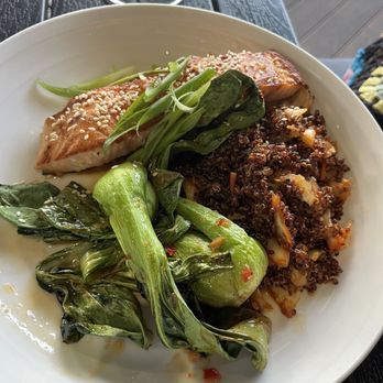 Corner Provisions - Salmon with Kimchi Quinoa - Seafood Near Me - Akron, Ohio