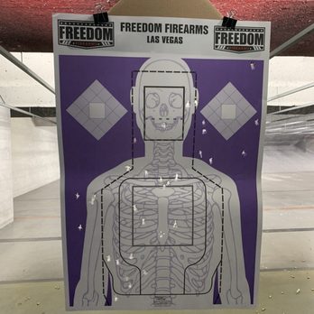 American Shooters - Target Sheet - Gun/Rifle Ranges Near Me - Las Vegas, Nevada
