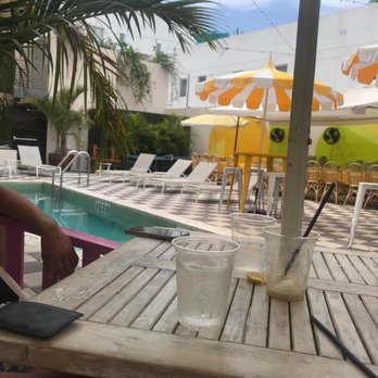 Limonada Bar + Brunch - Back pool area - Breakfast & Brunch Near Me - Miami Beach, Florida