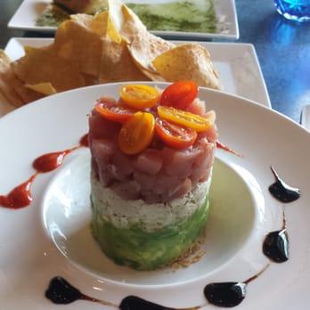 Riverwalk Restaurant - Ahi-Tuna tower - New American Near Me - Yorktown, Virginia