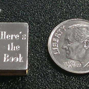 Bazzill Engraving Company - Bracelet charm. - Engraving Near Me - Phoenix, Arizona Bazzill Engraving Company - Bracelet charm. - Engraving Near Me - Phoenix, Arizona
