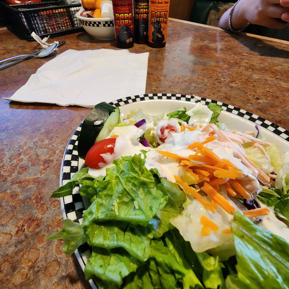 Black Bear Diner Arvin - Side Salad with Ranch - Breakfast & Brunch Near Me - Arvin, California Black Bear Diner Arvin - Side Salad with Ranch - Breakfast & Brunch Near Me - Arvin, California