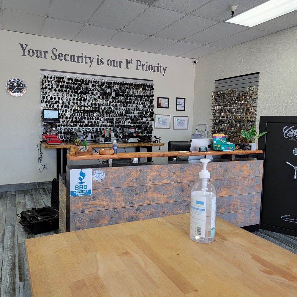 Sundial Locksmith - A large display of keys. They can even make car key fobs. - Keys & Locksmiths Near Me - Tempe, Arizona Sundial Locksmith - A large display of keys. They can even make car key fobs. - Keys & Locksmiths Near Me - Tempe, Arizona