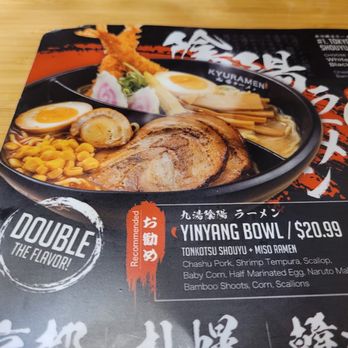 Kyuramen - Times Square - Menu - Ramen Near Me - New York, New York Kyuramen - Times Square - Menu - Ramen Near Me - New York, New York