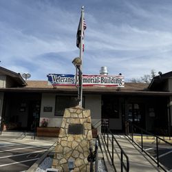 El Dorado Veterans - Veterans Memorial Building front entrance.  Just enter in the front and take a left!