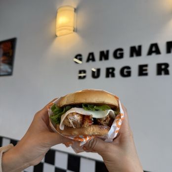 Gangnam Burger - Korean spicy chicken burger - Burgers Near Me - Seattle, Washington Gangnam Burger - Korean spicy chicken burger - Burgers Near Me - Seattle, Washington