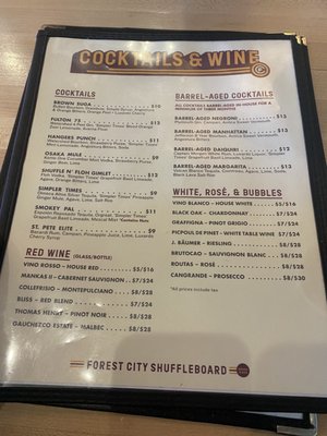 Menu photo 4 Forest City Shuffleboard Cleveland, OH Menu photo 4 Forest City Shuffleboard Cleveland, OH