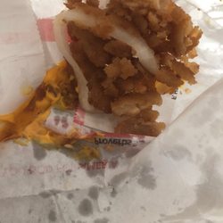 Cook Out - Already eaten onion rings? Not sure, but this is what they handed me.