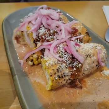 Mosaic - street corn on the cob - Mexican Near Me - Camden, Maine