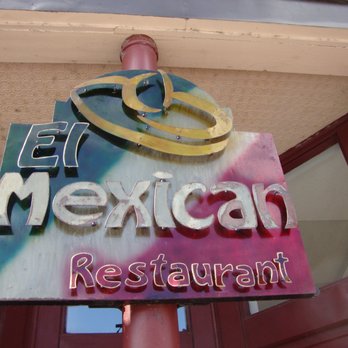 El Mexican Restaurant - Main sign above the entry doors. - Mexican Near Me - Hastings, Minnesota