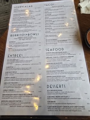 Menu photo 1 Choza Tigard, OR
