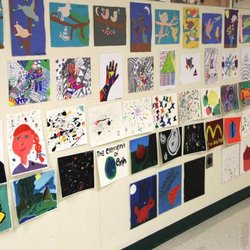 Camp College at Mercer County Community College - Artwork made in Camp College