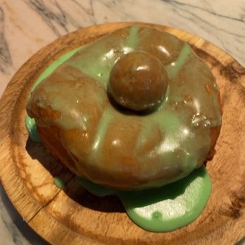 Gaijin - Coconut pandan Mochi donut - Japanese Near Me - Chicago, Illinois Gaijin - Coconut pandan Mochi donut - Japanese Near Me - Chicago, Illinois