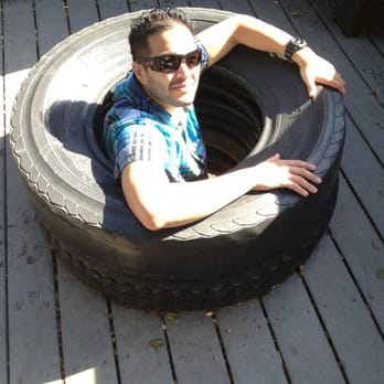 Playground Fantastico - Ninja in a giant tire embedded in the playing structure - Playgrounds Near Me - Napa, California Playground Fantastico - Ninja in a giant tire embedded in the playing structure - Playgrounds Near Me - Napa, California