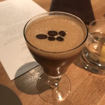 Shaker + Spear - Espresso martini. Took 25 min to get to me. Wack. - Seafood Near Me - Seattle, Washington